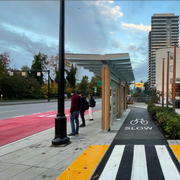 New Design Guide for Bus Stops Adjacent to Cycling Infrastructure in British Columbia, Canada